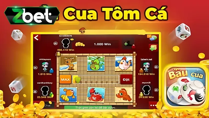 Mức trả thưởng khi thắng của bầu Cua Online